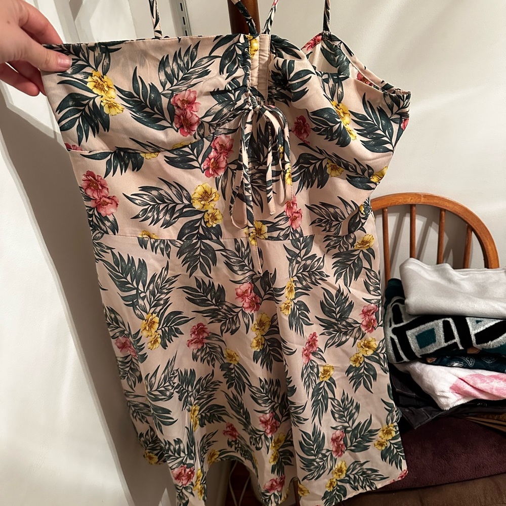 Floral summer dress